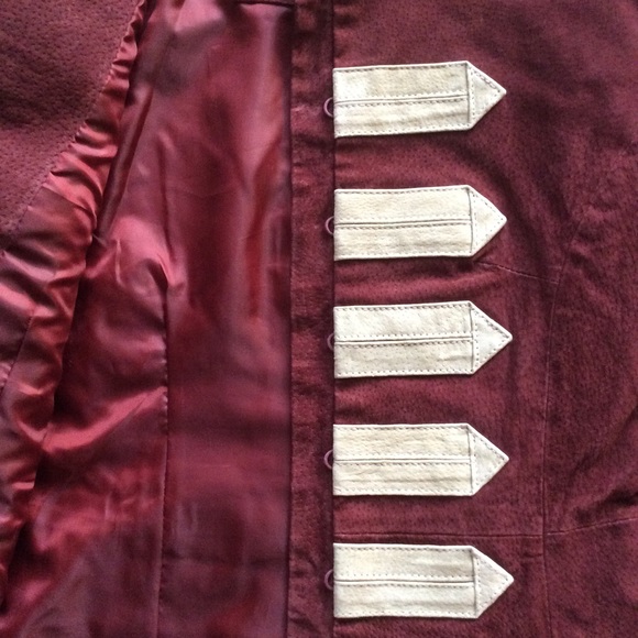 Retro Suede Military Jacket - Picture 4 of 6